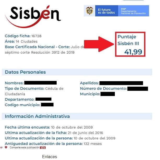 Certificado Sisben Barranquilla